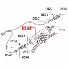Grzałka przepływowa 1150W do ekspresów kawowych Bosch, Siemens, Neff, Gaggenau - AGD Group Łódź