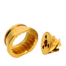 Tytanowy zestaw żaren do młynków Jura ME-043 ME-044 ME-068 – powłoka tytanowa — zdjęcie 2