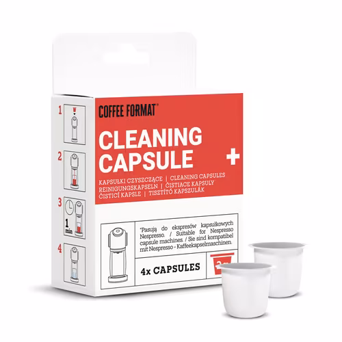 Coffee Format Cleaning Capsule + 4 x 2g