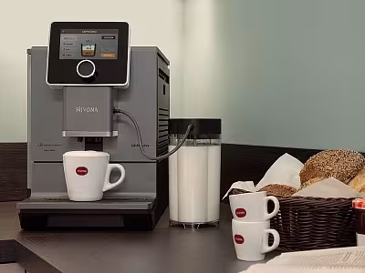 Błąd 12 w ekspresie Nivona – naprawa napędu spieniacza mleka