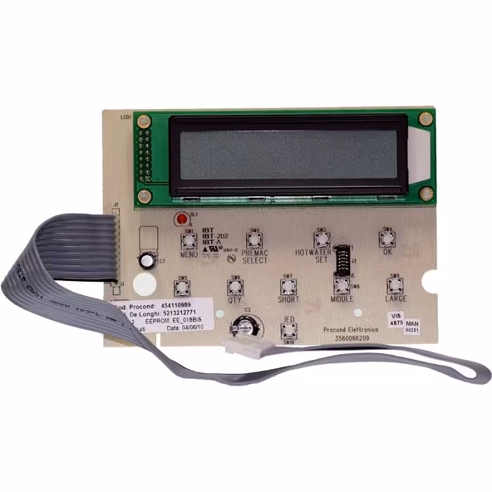 Oryginalna płytka sterująca z wyświetlaczem do ekspresów DeLonghi ESAM 3400