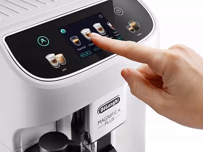 Naprawa wyświetlacza DeLonghi – serwis panelu sterującego