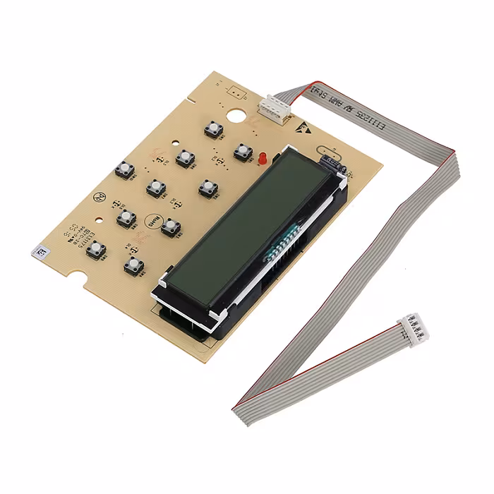 Oryginalna płytka sterująca DeLonghi z wyświetlaczem i kablami — zdjęcie 3