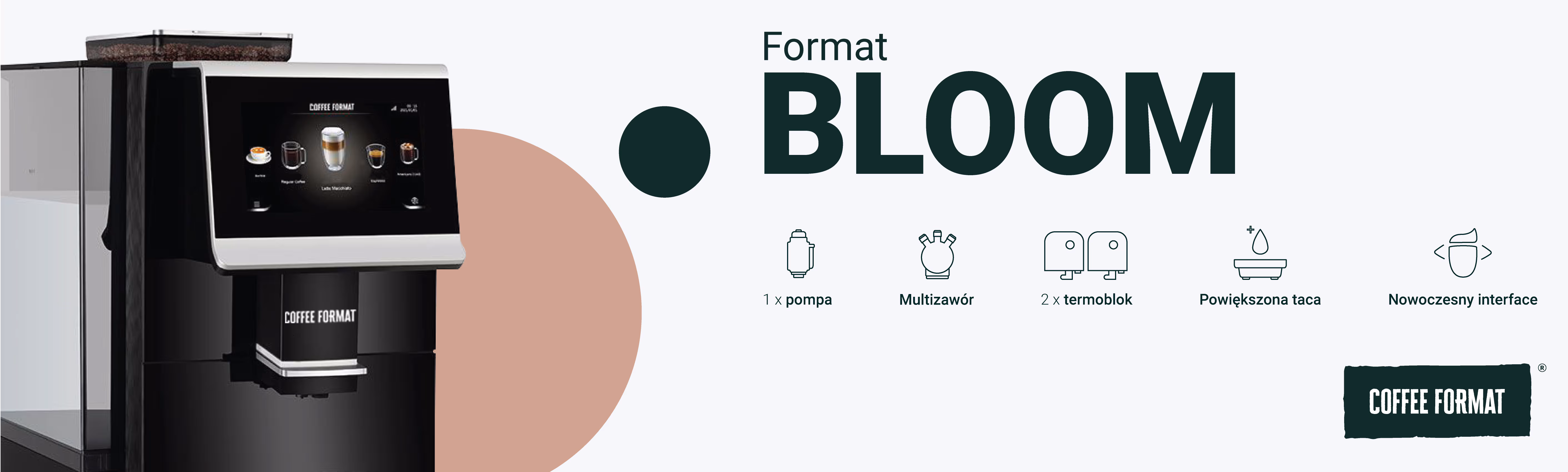 Coffee Format BLOOM - automatyczny ekspres do kawy