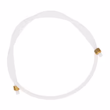 Wąż ciśnieniowy silikonowy 500 mm z metalowymi pierścieniami i uszczelkami