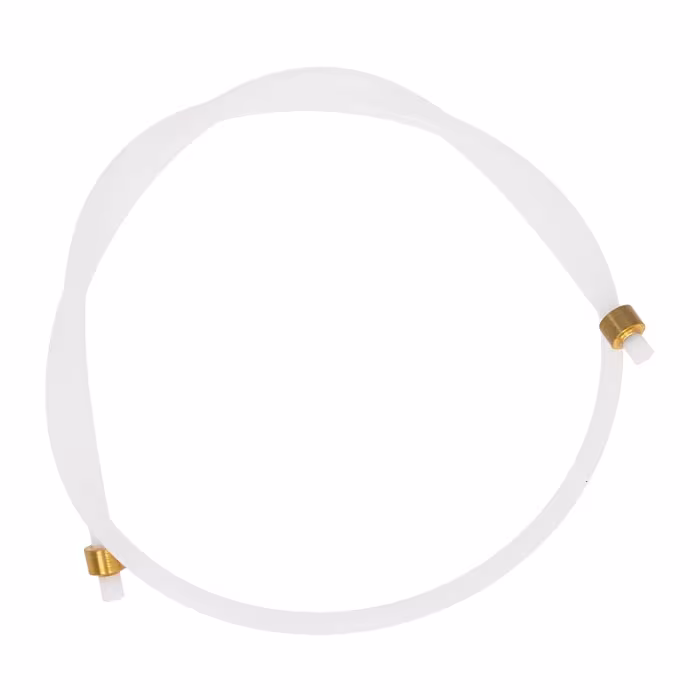 Wąż ciśnieniowy silikonowy 500 mm z metalowymi pierścieniami i uszczelkami