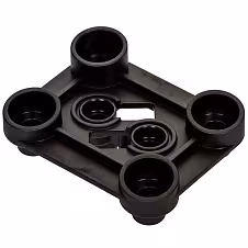 Płytka mocująca do dyszy parowej z kątownikami dla Jura impressa j9 — zdjęcie 2