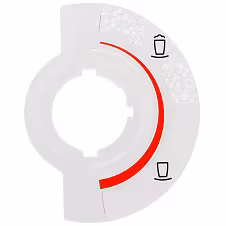 Linse vorne transparent