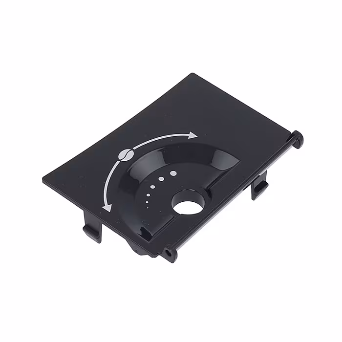 Oryginalna pokrywa regulacji mielenia Jura w kolorze pianoblack — zdjęcie 2