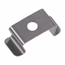 Metalowa zaciśka do mocowania przewodów bezpiecznikowych na termobloku