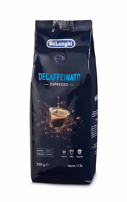 Kawa ziarnista bezkofeinowa Decaffeinato, 50% Arabica, 50% Robusta, 500g - AGD Group Łódź