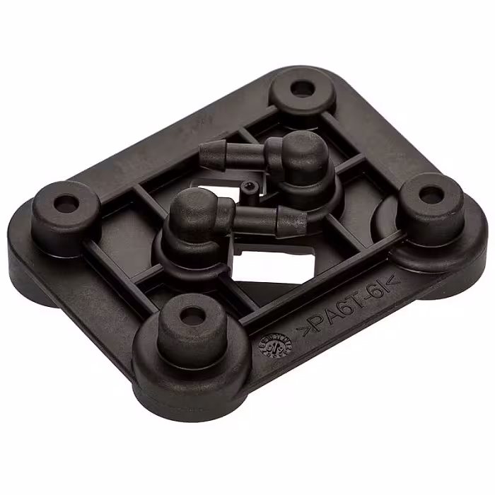 Płytka mocująca do dyszy parowej z kątownikami dla Jura impressa j9