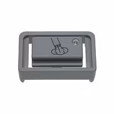 Oryginalny przycisk dyszy parowej Jura w szarym kolorze z lampką kontrolną