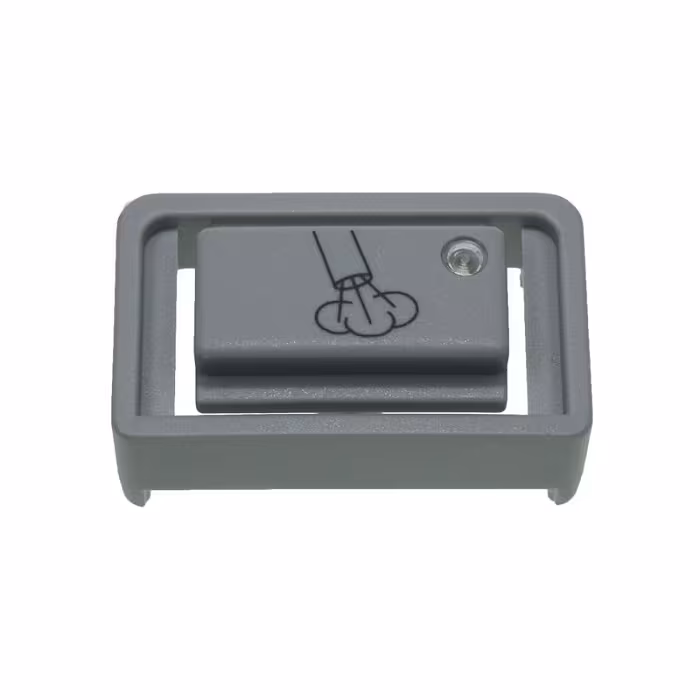 Oryginalny przycisk dyszy parowej Jura w szarym kolorze z lampką kontrolną