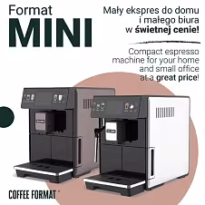 Coffee Format MINI STEAM BROWN - Ekspres do kawy — zdjęcie 4