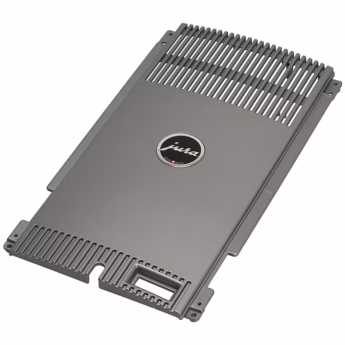 Ściana tylna titan do Jura impressa f5 z przyciskiem i otworami wentylacyjnymi — zdjęcie 3