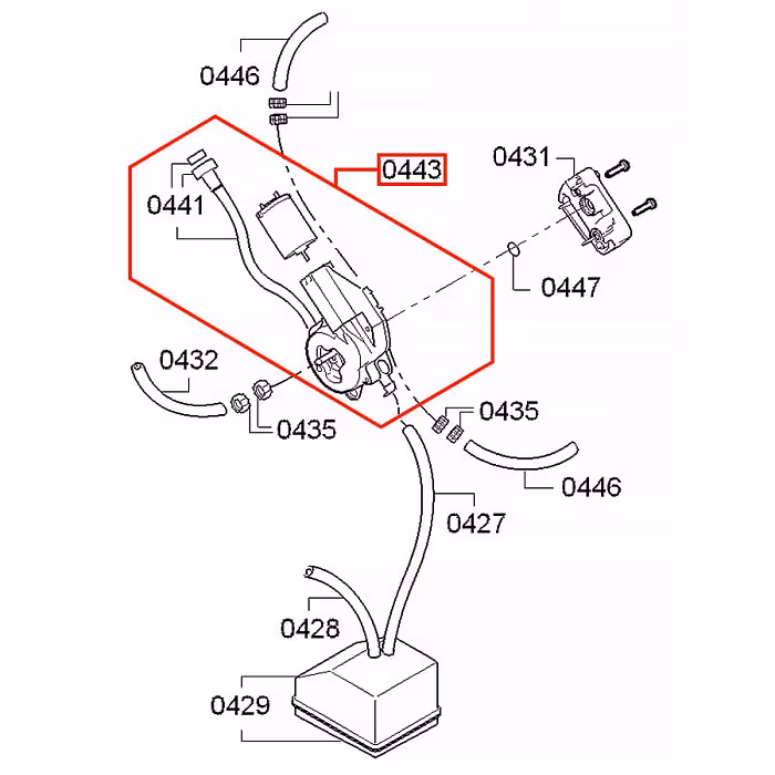 Zawór ceramiczny do ekspresów Bosch Siemens 12004537 — zdjęcie 2