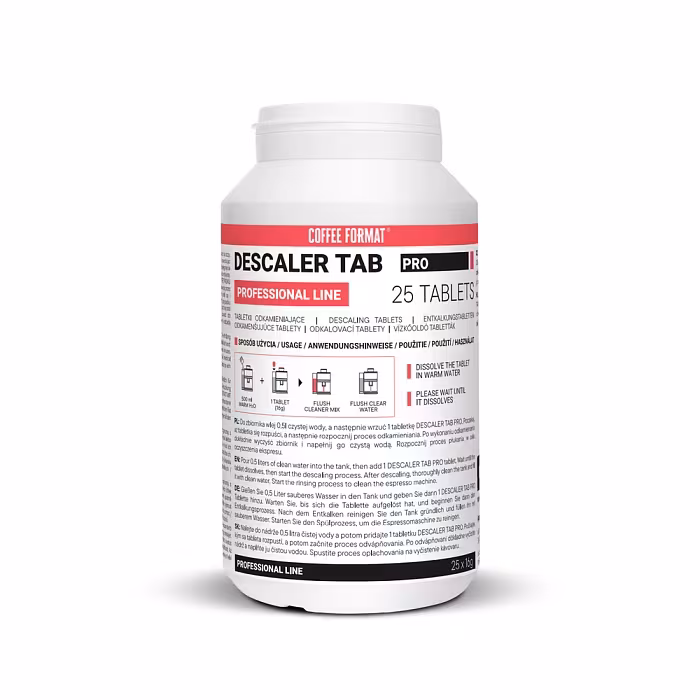 Odkamieniacz Coffee Format Descaler Tab Format PRO 25 x 16g