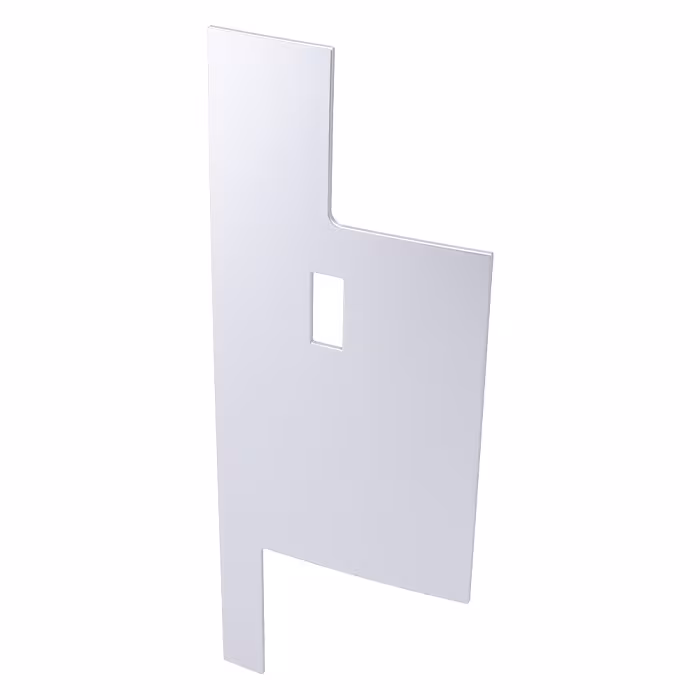 Oryginalna blenda frontalna lewa w kolorze platyna do ekspresów Jura X8 i X10