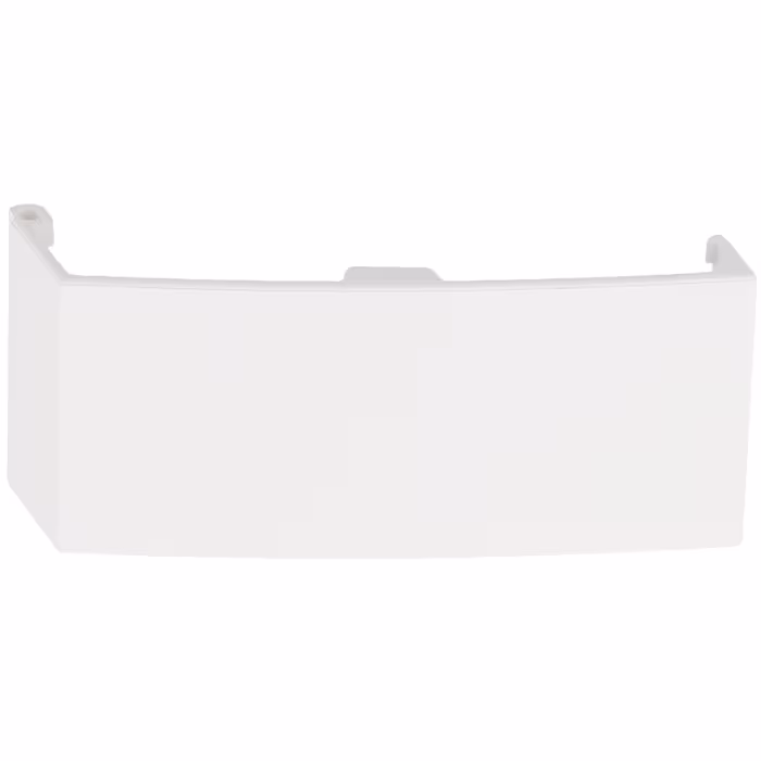 Przednia osłona dolna lewa biała