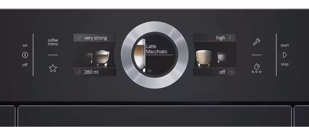 Błąd systemu i brak reakcji przycisków w ekspresach Bosch - serwis AGD Group Łódź