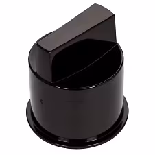 Pokrętło pary czarne