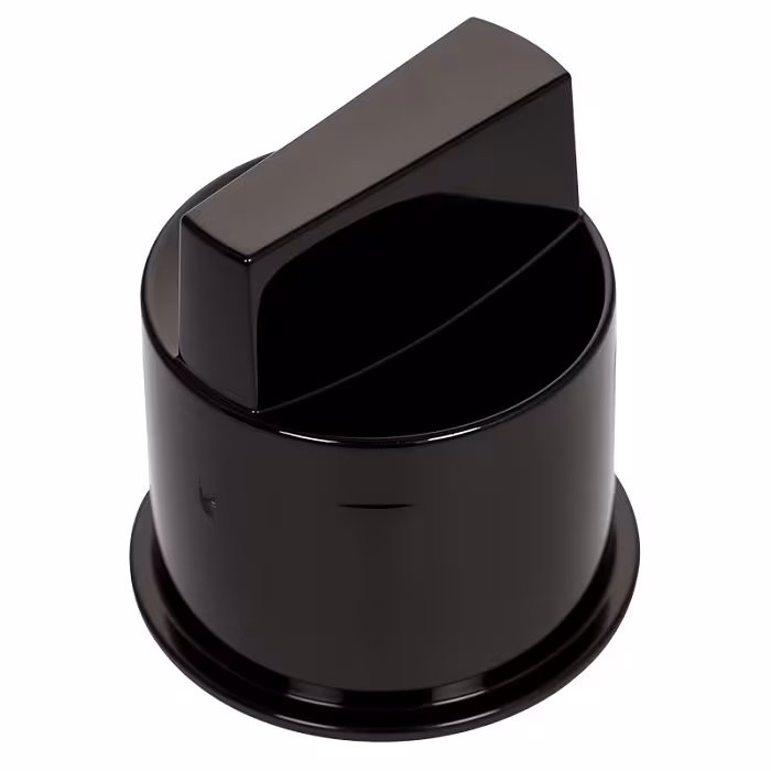 Pokrętło pary czarne