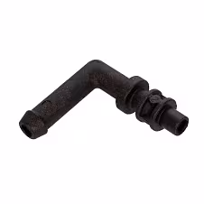 Fluid-Nippel L-Form 90°