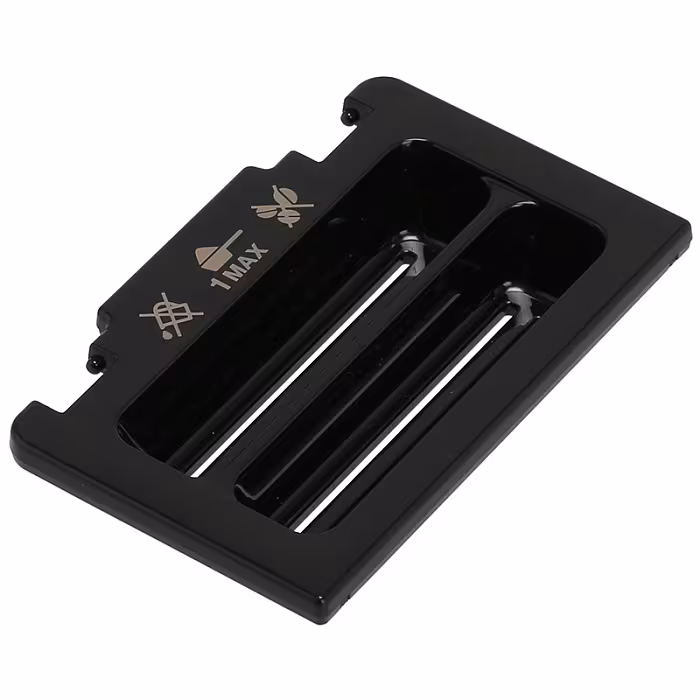 Oryginalna pokrywa zbiornika na kawę mieloną DeLonghi w kolorze czarnym — zdjęcie 2