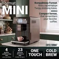 Coffee Format MINI BROWN - Ekspres do kawy — zdjęcie 3