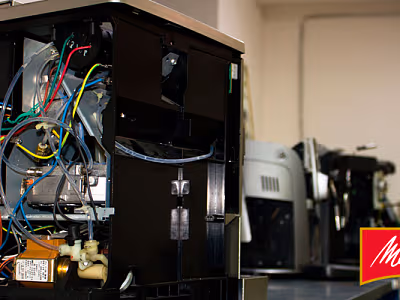 Error 8 w ekspresach Nivona / Melitta – wymiana przekładni napędu