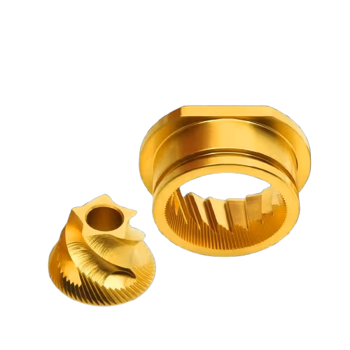 Tytanowy zestaw żaren do młynków Jura ME-043 ME-044 ME-068 – powłoka tytanowa