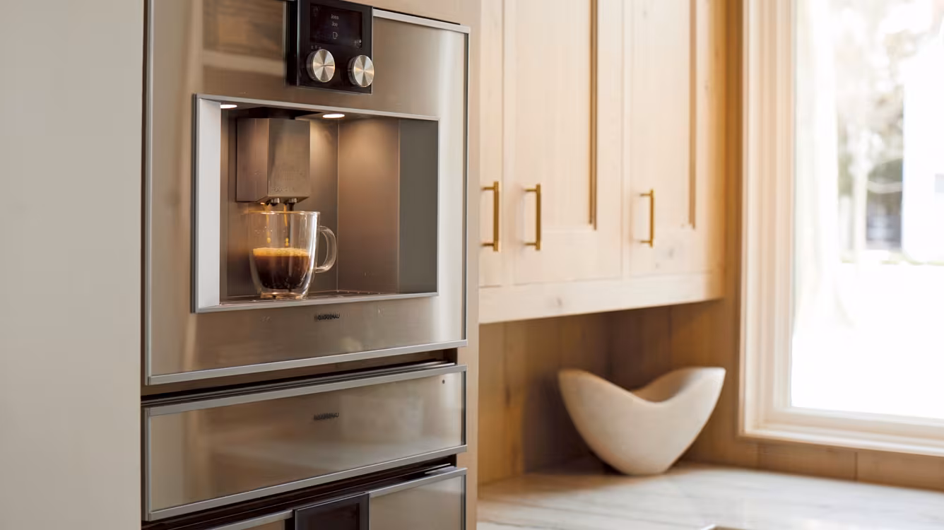 Sprawdzenie ekspresu do kawy Gaggenau