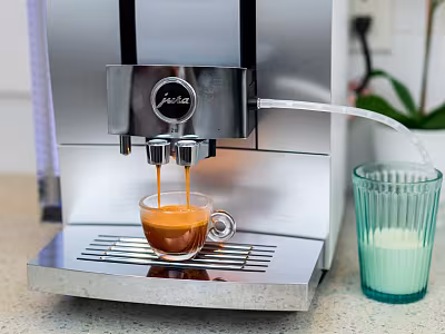 System mleczny Jura Fine Foam — brak piany, naprawa