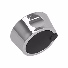 Pokrętło parowe chrom Jura D6 D60 — zdjęcie 3