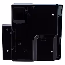 Drzwiczki srebrne ze skórą — zdjęcie 2