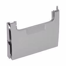 Przednia obudowa środkowa srebrna