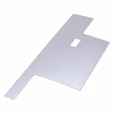 Oryginalna blenda frontalna lewa w kolorze platyna do ekspresów Jura X8 i X10 — zdjęcie 3