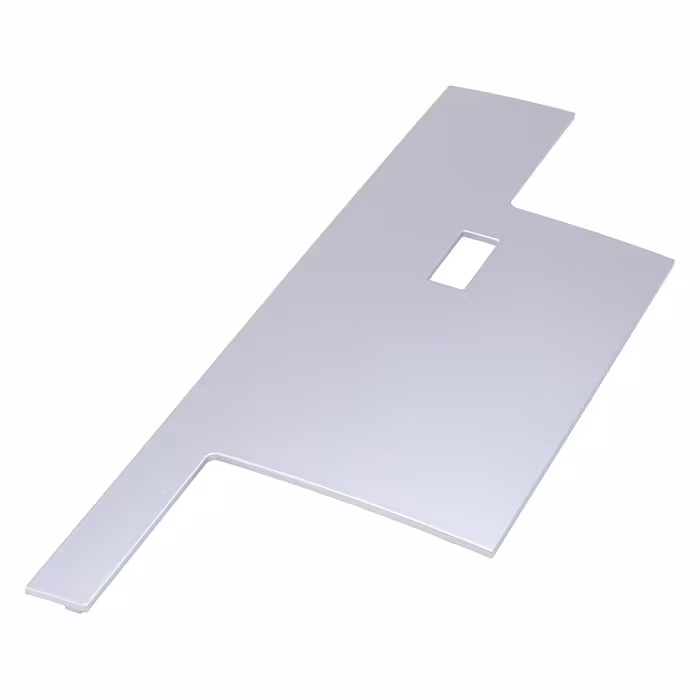 Oryginalna blenda frontalna lewa w kolorze platyna do ekspresów Jura X8 i X10 — zdjęcie 3