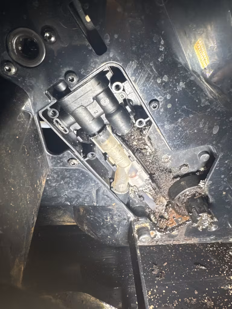 Napęd i przekładnia zaparzacza ekspresu Franke