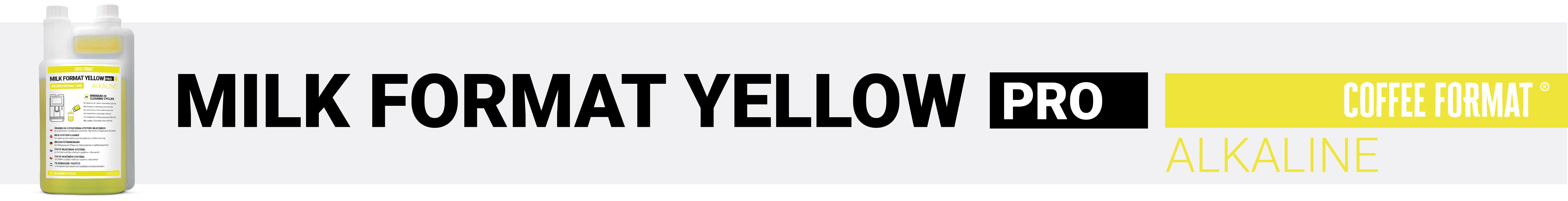 Coffee Format Milk Format PRO Yellow 1000ml — Coffee Format Coffee Format Milk Format PRO Yellow 1000ml — Coffee Format