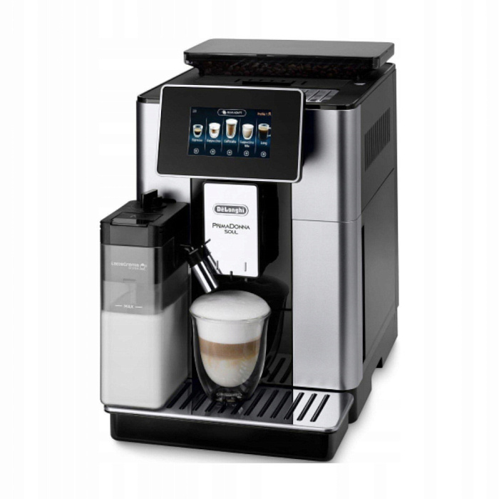 Automatyczny ekspres ciśnieniowy De'Longhi ECAM 610.74 MB PrimaDonna Soul - AGD Group Łódź Automatyczny ekspres ciśnieniowy De'Longhi ECAM 610.74 MB PrimaDonna Soul - AGD Group Łódź