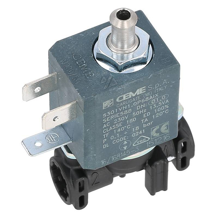 Elektrozawór (3va)230v DeLonghi 5513225711 — zdjęcie 3 — zdjęcie 3