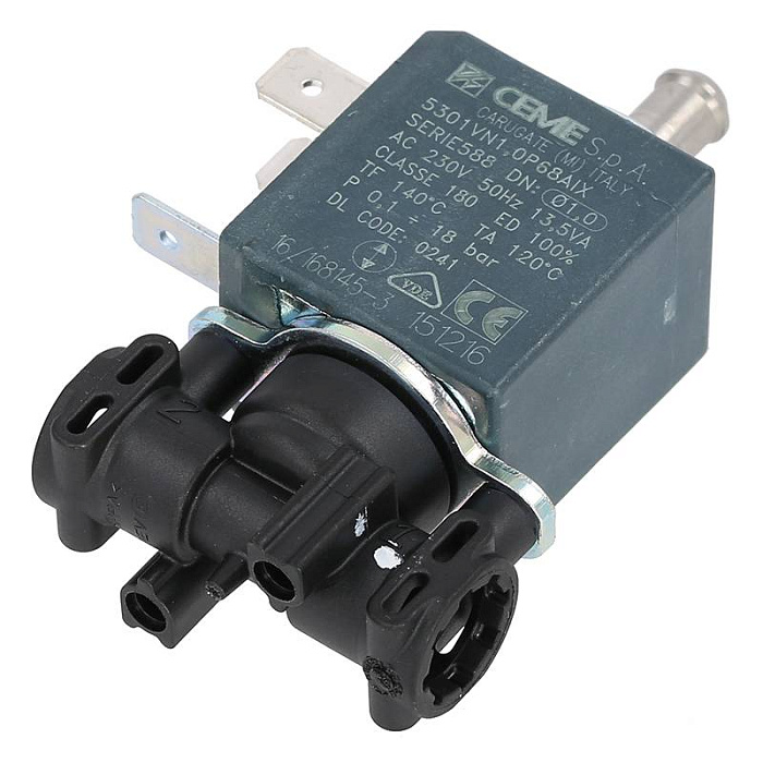 Elektrozawór (3va)230v DeLonghi 5513225711 — zdjęcie 4 — zdjęcie 4