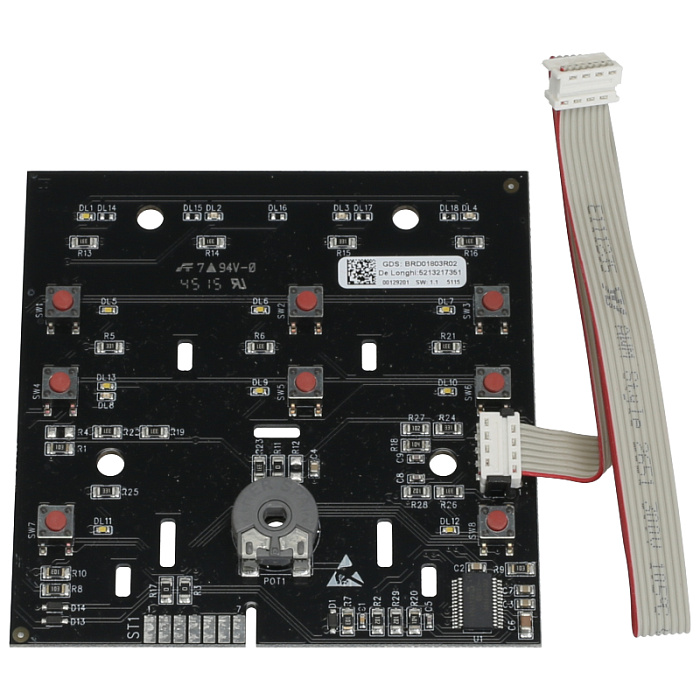 Moduł wyświetlacza do ekspresu DeLonghi 5513226771 — zdjęcie 1