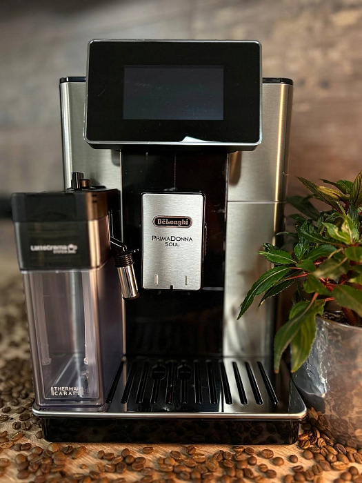 Automatyczny ekspres ciśnieniowy De'Longhi ECAM 610.74 MB PrimaDonna Soul — zdjęcie 8 Automatyczny ekspres ciśnieniowy De'Longhi ECAM 610.74 MB PrimaDonna Soul — zdjęcie 8 — zdjęcie 9