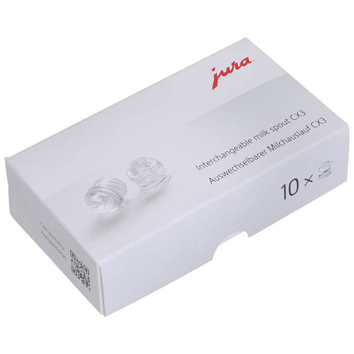 10 wymiennych dysz mlecznych do ekspresów Jura Jura 72228 — zdjęcie 1