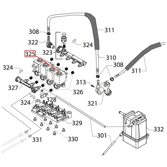 Zespół elektrozaworów do ekspresu Saeco 421945016241 — zdjęcie główne produktu AGD Group Zespół elektrozaworów do ekspresu Saeco 421945016241 — zdjęcie główne produktu AGD Group — zdjęcie 2