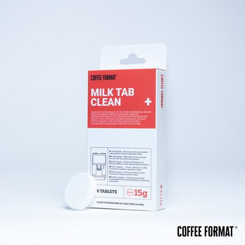 Tabletki do czyszczenia obwodu mlecznego Coffee Format Milk Tab Clean+ 6 x 15g — zdjęcie 2 Tabletki do czyszczenia obwodu mlecznego Coffee Format Milk Tab Clean+ 6 x 15g — zdjęcie 2 — zdjęcie 3