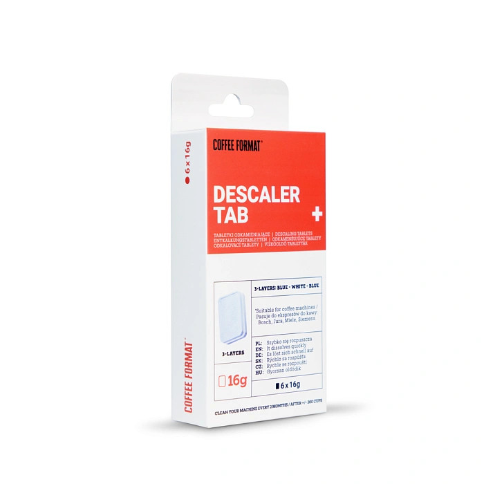 Odkamieniacz Coffee Format Descaler Tab+ 6 x 16g — zdjęcie 4 — zdjęcie 5